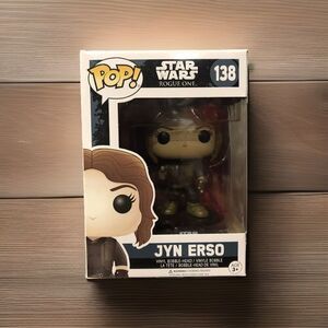 Jyn Erso #138 Funko POP! Star Wars Rogue One Vinyl Bobble-Head Figure  Toy